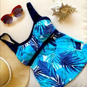 Zeroxposur Floral Print Tankini
